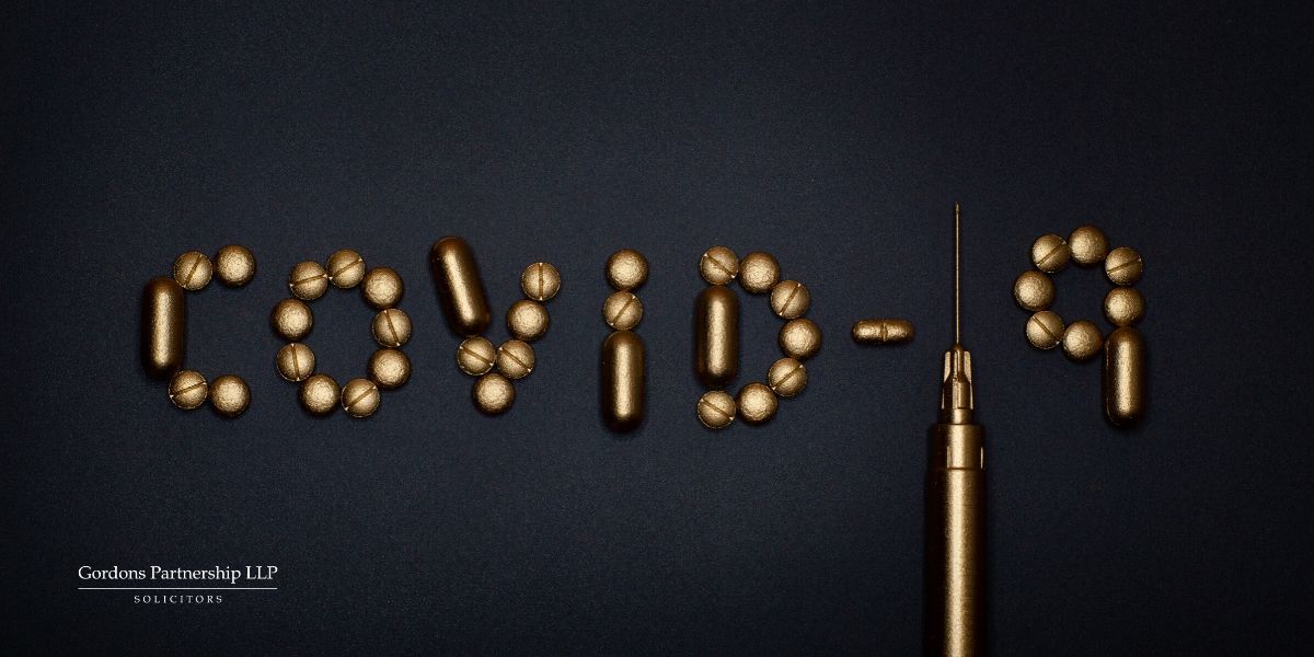 Covid 19 spelt out with pills