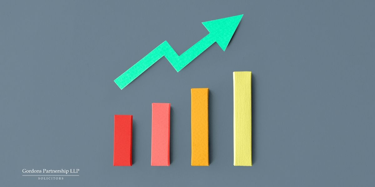 Upwards trend graph