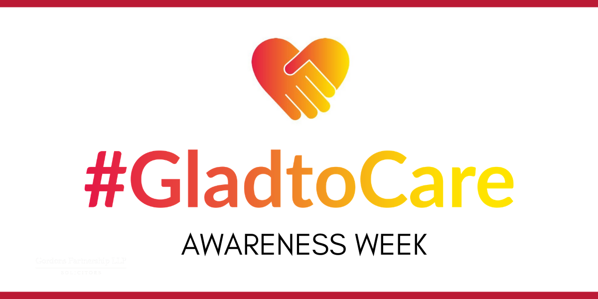 Glad to Care Awareness Week logo
