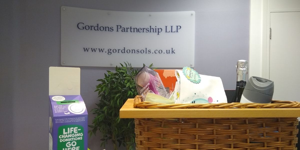 MacMillan basket of supplies.