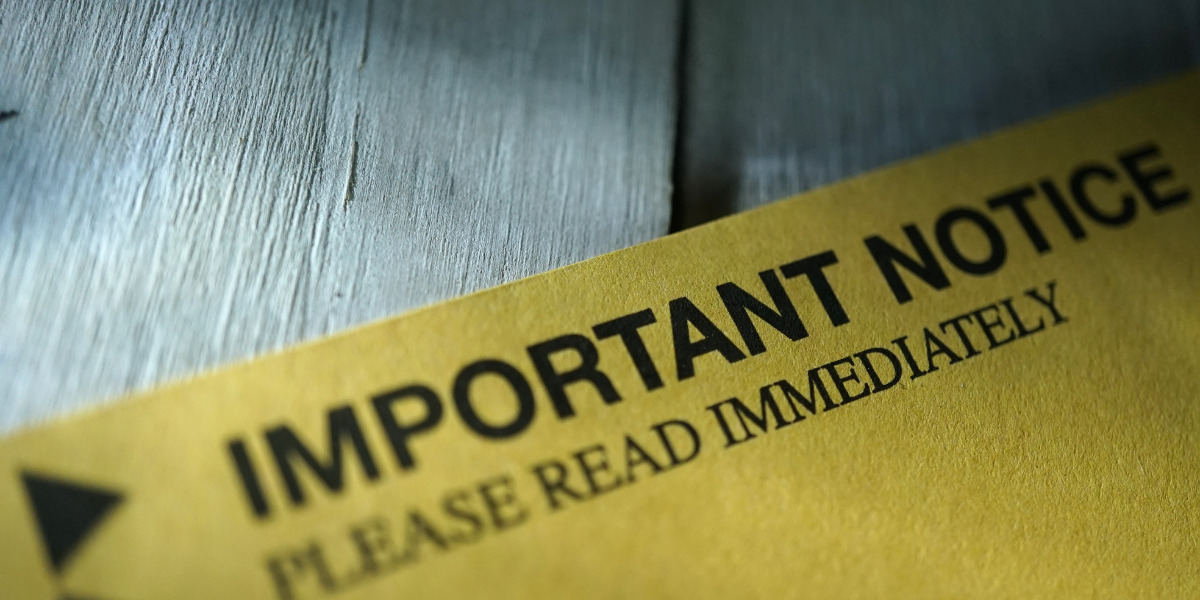 "Important Notice, Please Read Immediately"