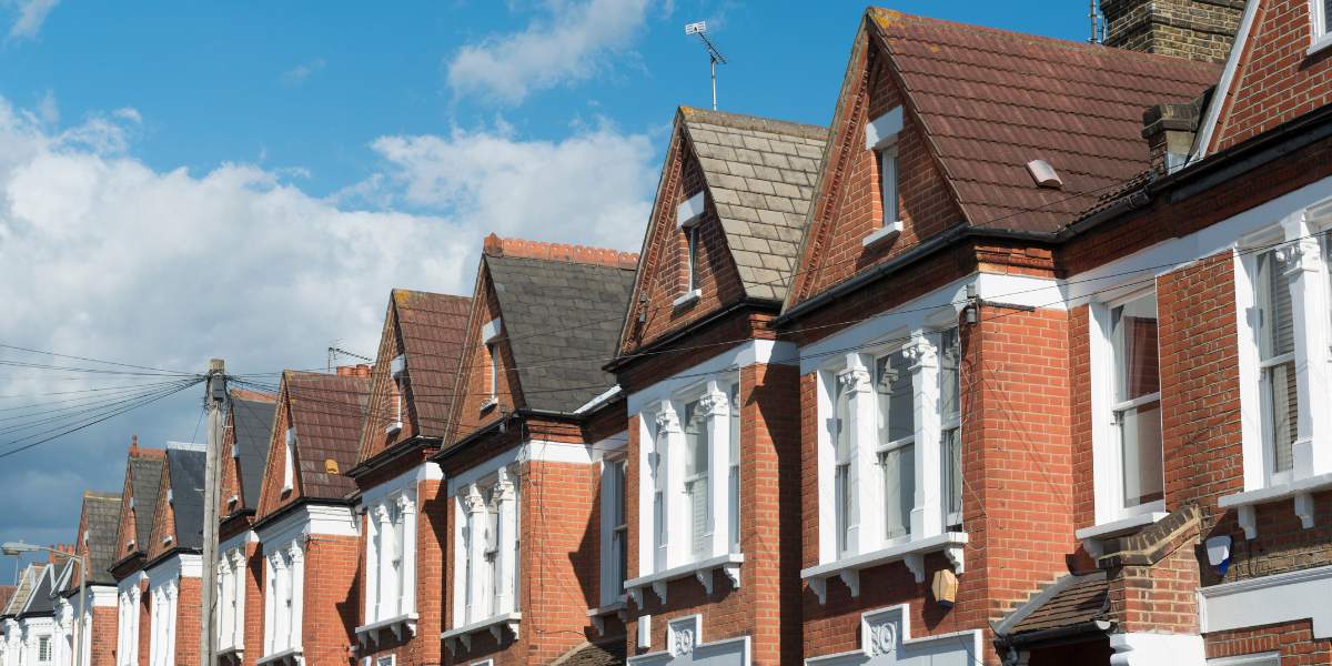 Guildford terrace housing