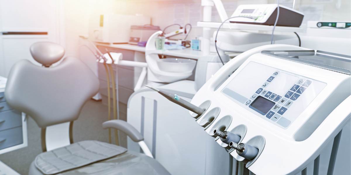 dental equipment in a dental practice